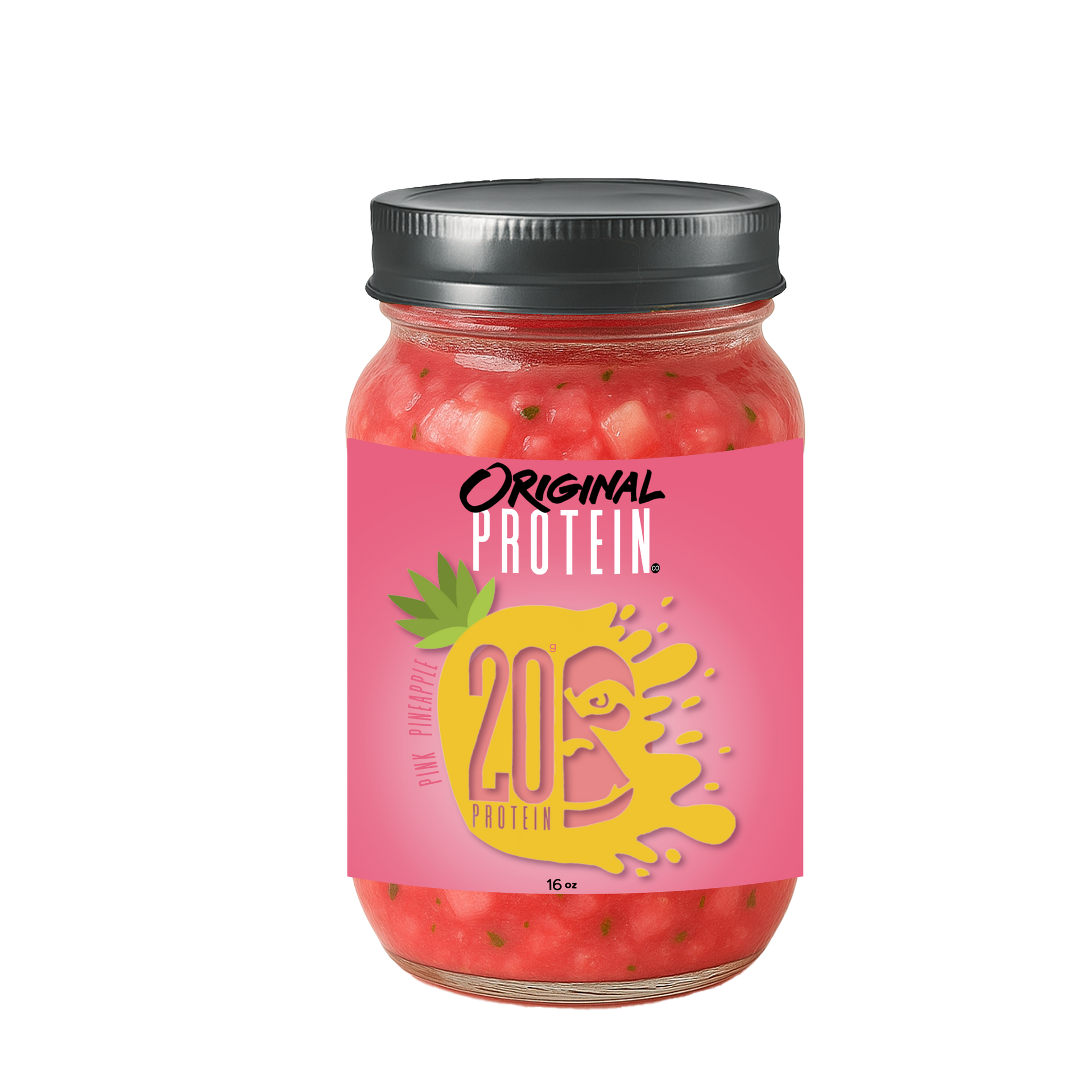 ●PINK PINEAPPLE● BASIC PUNCHING TOPIVORY m1037_1259209 Pink Pineapple – Original Protein Co.